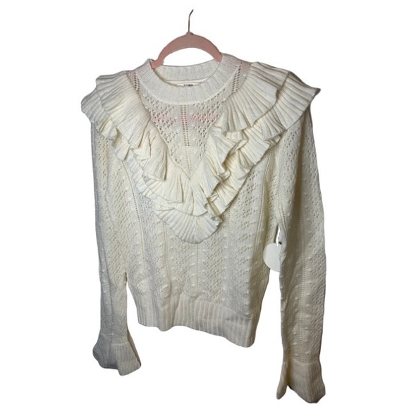 ✨SOLD✨Tularosa Ivory Manny Knit Sweater - Picture 5 of 7